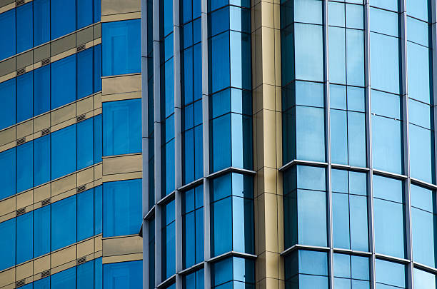 istock windows of modern office building 584851378