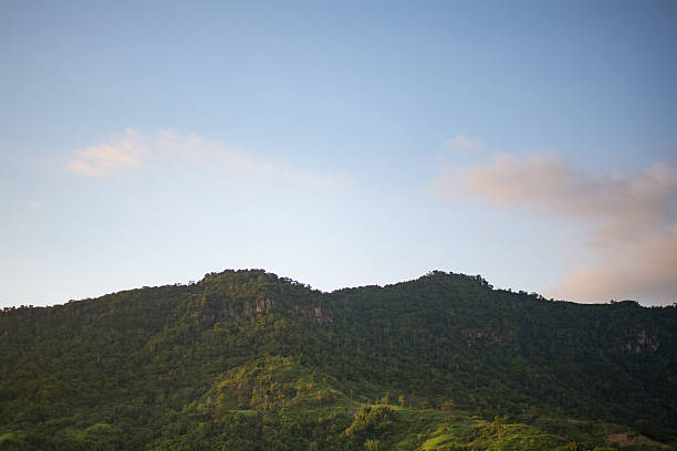 istock mountains , sky and fog 584863054