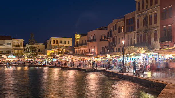 istock Chania, Crete, Greece: Venetian harbor 584863380