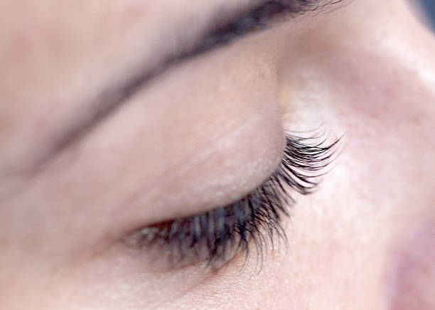 istock macro of a woman eye 584864476