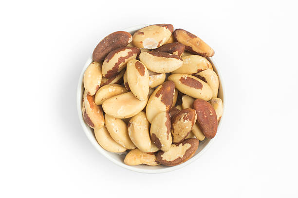 istock Brazilian Chestnut para into a bowl 584870118