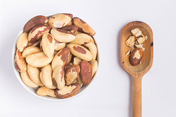 istock Brazilian Chestnut para into a bowl 584870180