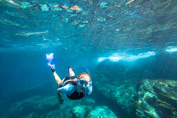 istock Apnea in tropical sea 584873298