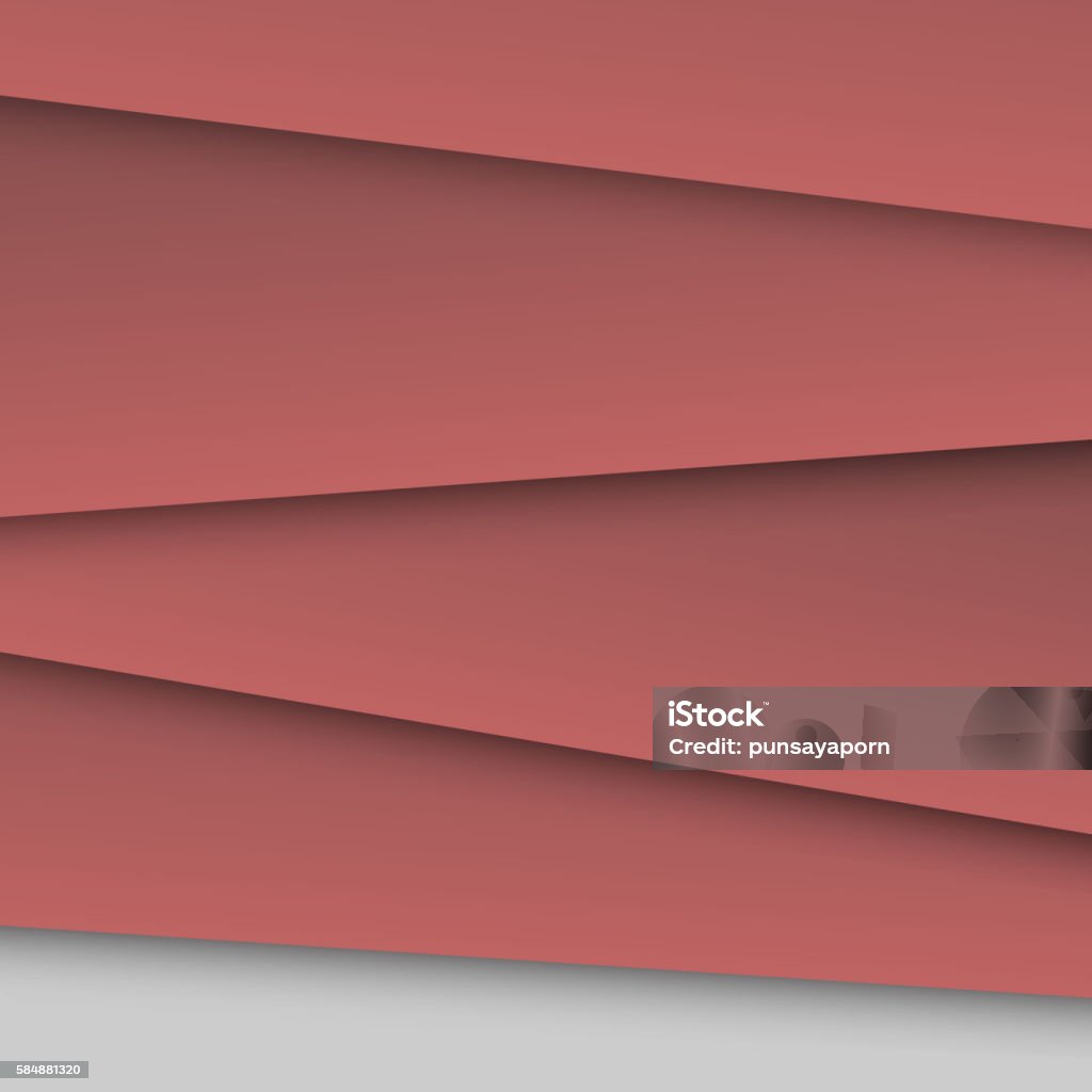 Layer Overlap Paper Dark Red Overlap Layer Paper Material Design Stock Illustration ...