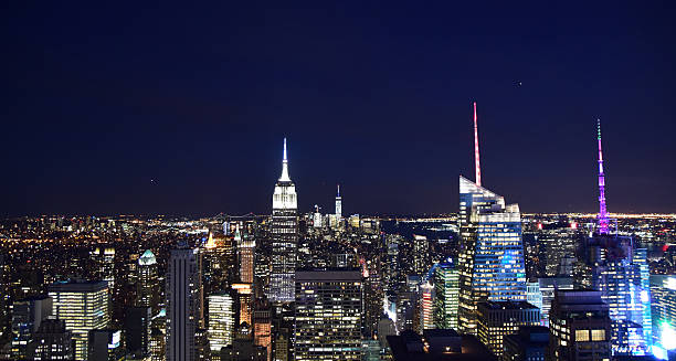 istock New York City Skyline at Night 584884272