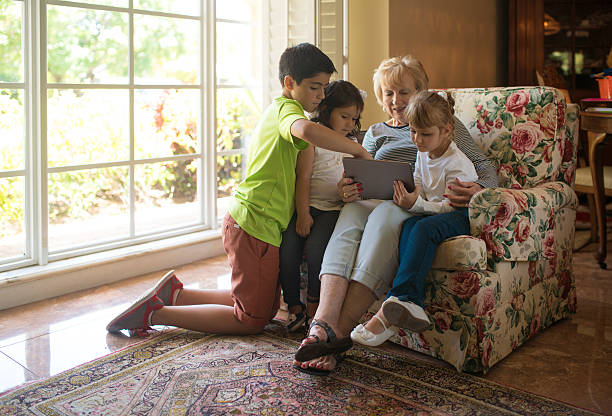istock Let me show you grandma 584887062