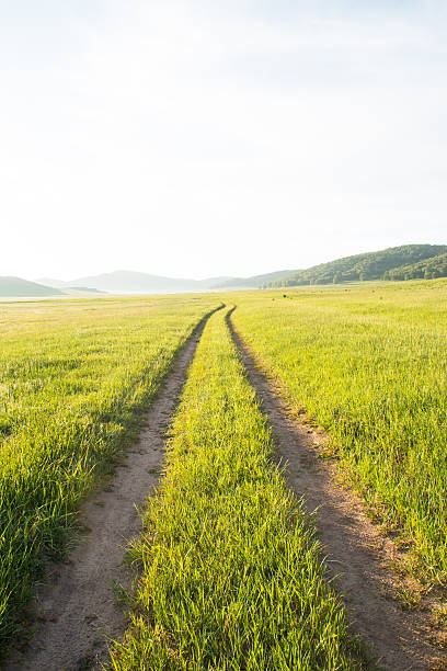 istock Road on the prairie 585047754