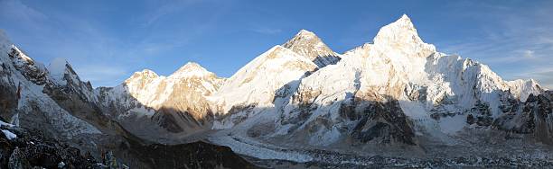 istock Evening panoramic view of Mount Everest 585051286