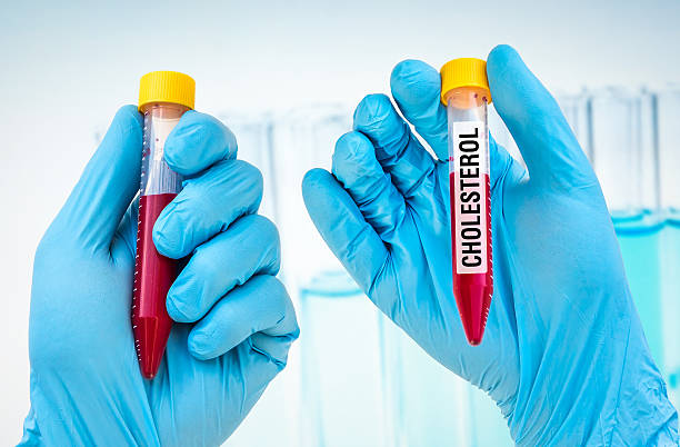 istock Test-tube with blood sample for HEPATITIS test 585053006