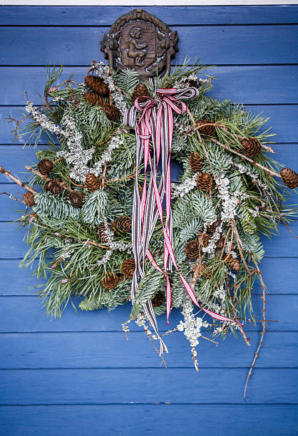 istock Cozy christmas decoration 585056504