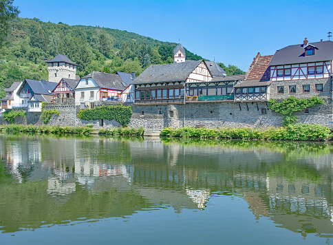 Dausenau,Westerwald,River Lahn,Germany