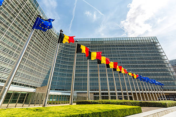 istock European Parliament in Brussels 585057680
