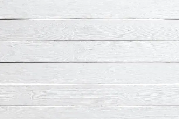 White wooden planks background. horizontal position of panels