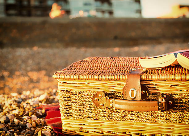 istock Evening picnic at Hove Beach 585058398