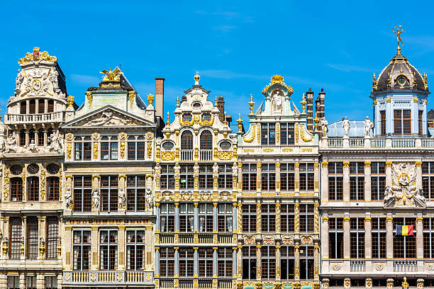 gran lugar en bruselas - región de bruselas capital fotografías e imágenes de stock