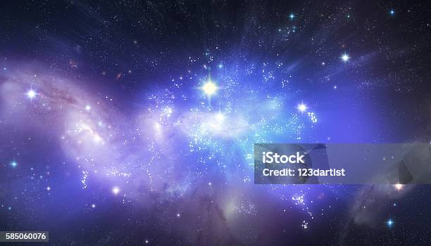 Beautiful Universe Background Stock Photo - Download Image Now - Outer Space, Abstract, Astronomy