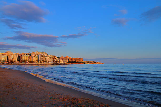 istock Evening on the coast of Spain. 585062016