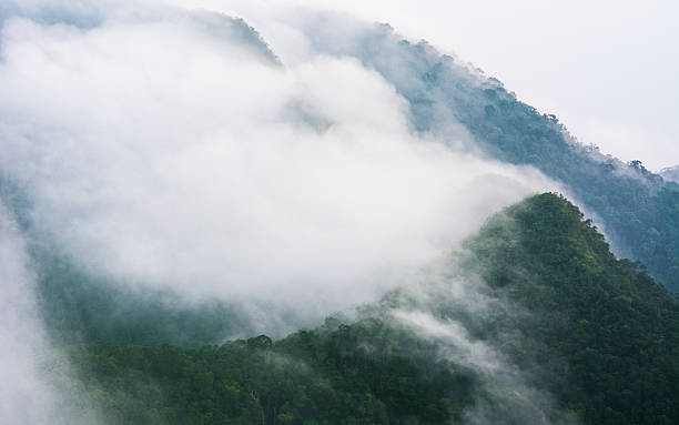 istock Mountains and fog 585062958