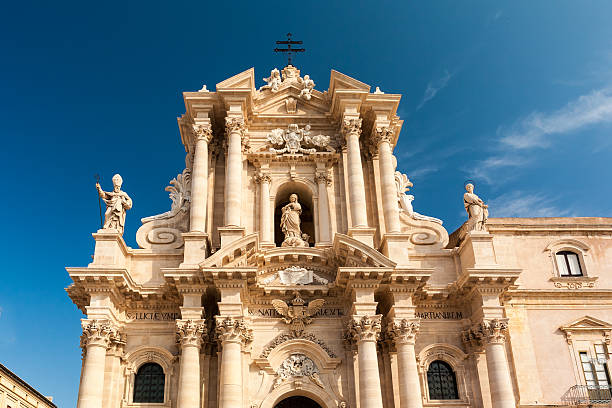 istock The cathedral of Syracuse 585066728