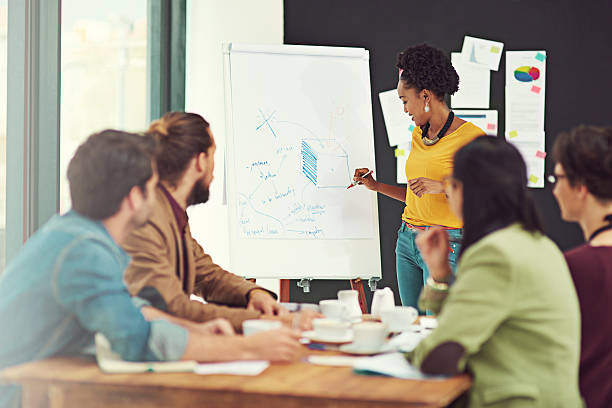 istock Defining their ideas further 585066894