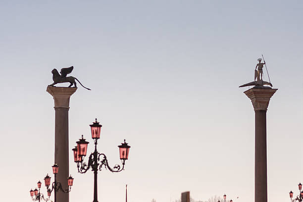 istock winged lion symbol of Venice 585070056