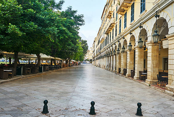 istock historic center of Corfu 585070168