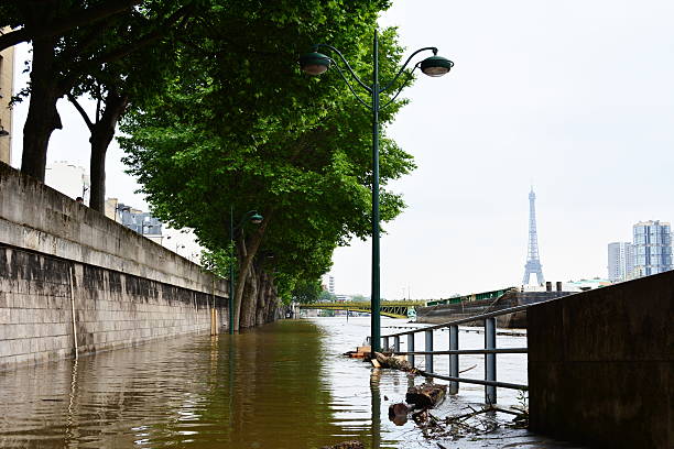 istock Flooding of Paris in 2016 585070604