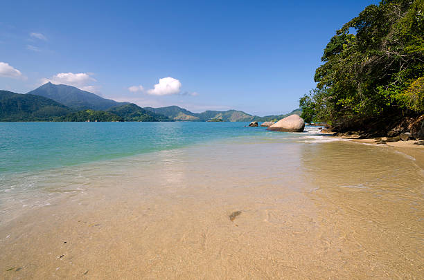 Landscape in island of bald stock photo