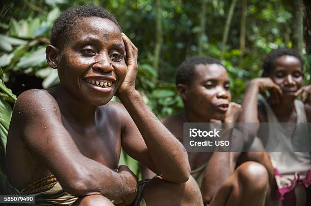 Baka Women Stock Photo - Download Image Now - Pygmy Peoples, African Ethnicity, Africa