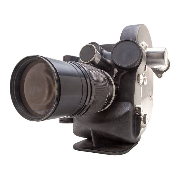 istock Very old movie camera 585081788