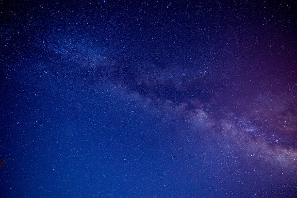 istock Starry night with the Milky Way Galaxy 585082134
