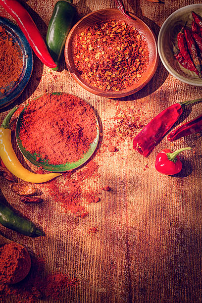 istock Variation of Fresh and Dried Chili Peppers 585083228