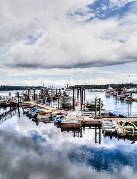 istock Nanaimo Harbor on Vancouver Island, BC, Canada 585084802