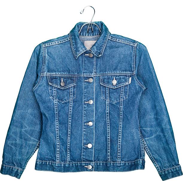 abbigliamento  - denim jacket foto e immagini stock