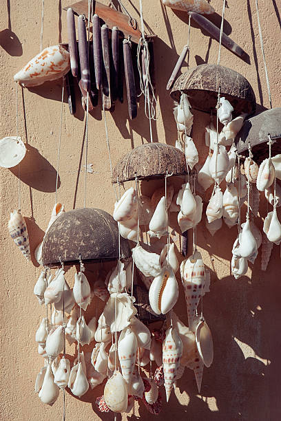 istock Seashell background, lots of different seashells 585092196