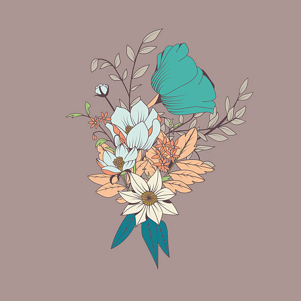 Blue Flower Border Vector Art Icons And Graphics For Free Download