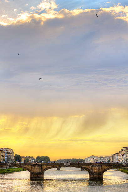 istock art romantic evening in Florence. Italy. 585152348