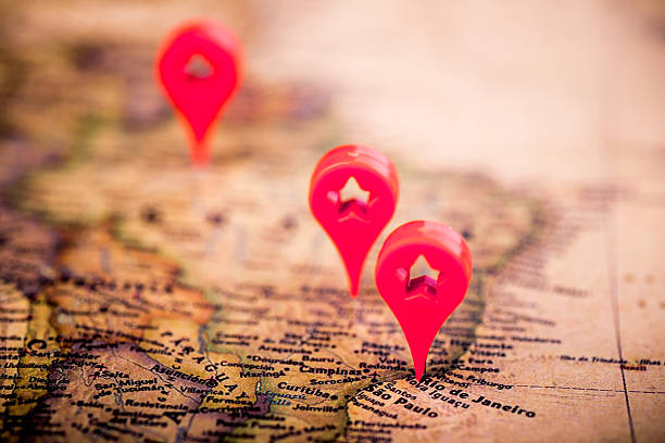 istock Map of Rio de Janeiro 585164870