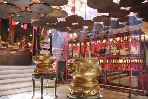 istock Man Mo Temple in Hong Kong 585169658