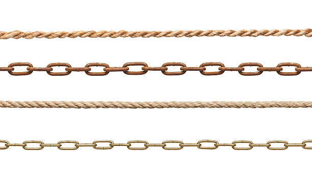 istock chain rope connection slavery strenght link 585170938