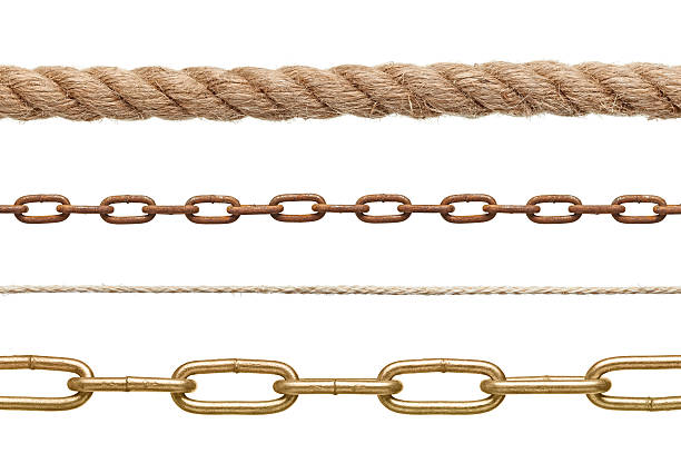 istock chain rope connection slavery strenght link 585171062