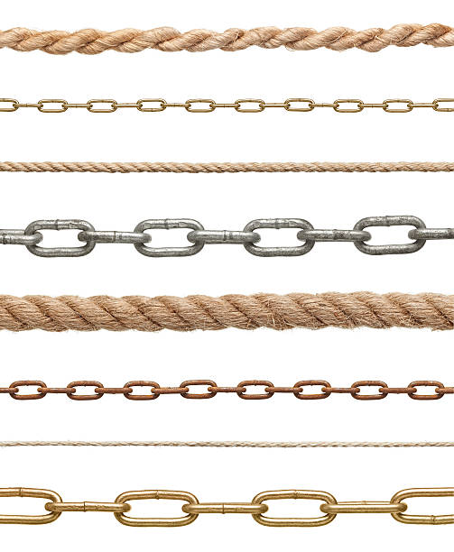 istock chain rope connection slavery strenght link 585171246