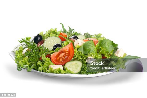 Salad Stock Photo - Download Image Now - Appetizer, Bowl, Brown