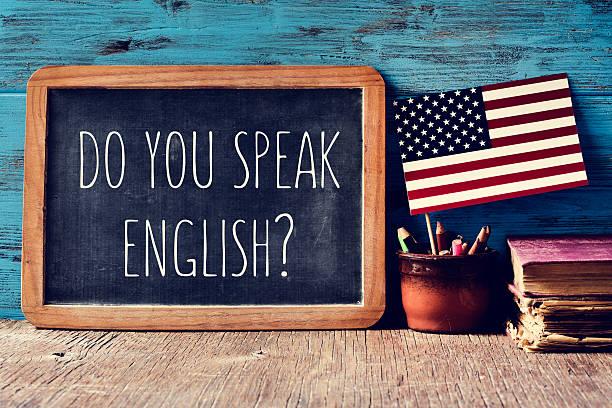 istock question do you speak English? in a chalkboard 585185560