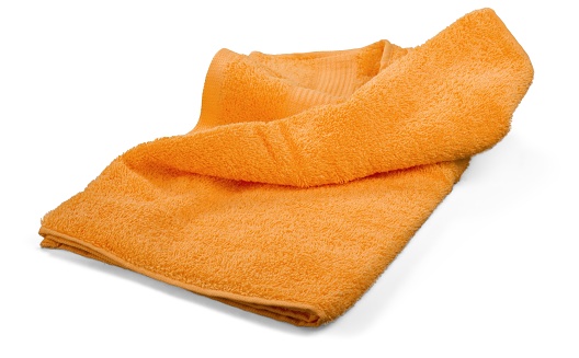Clean Orange Towel