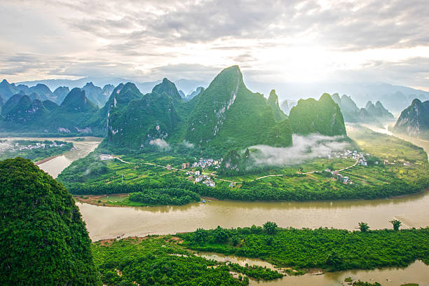 istock China Guilin Messire mountain scenery 585186688