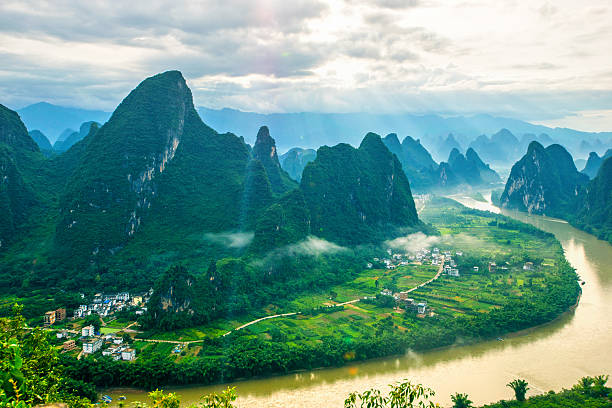 istock China Guilin Messire mountain scenery 585187134
