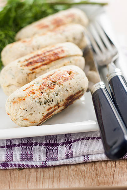 istock homemade a sausages grilled with herbs 585191408