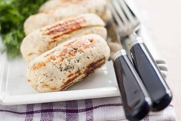 istock homemade a sausages grilled with herbs 585191442