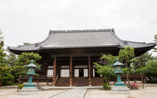 Hyakumanben Chionji Temple entrance at kyoto japan